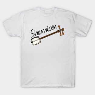 Shamisen Player Musician T-Shirt